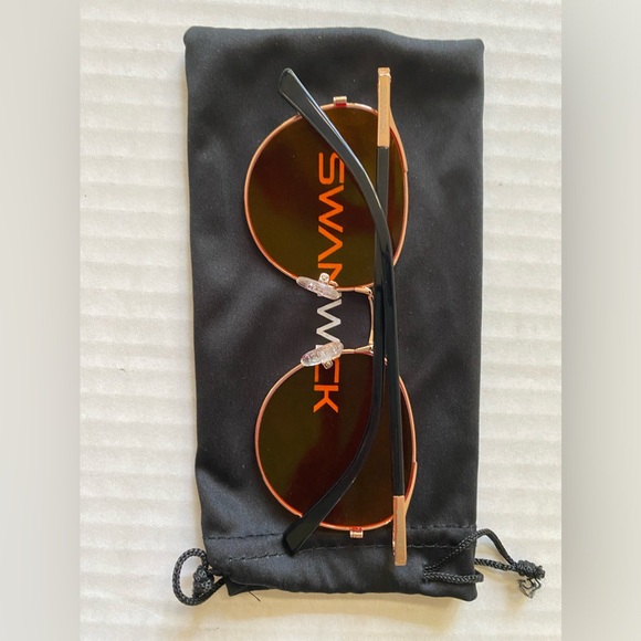 NWT Swanwick Rose Gold Night Blue Light Blocking Glasses - Picture 5 of 14
